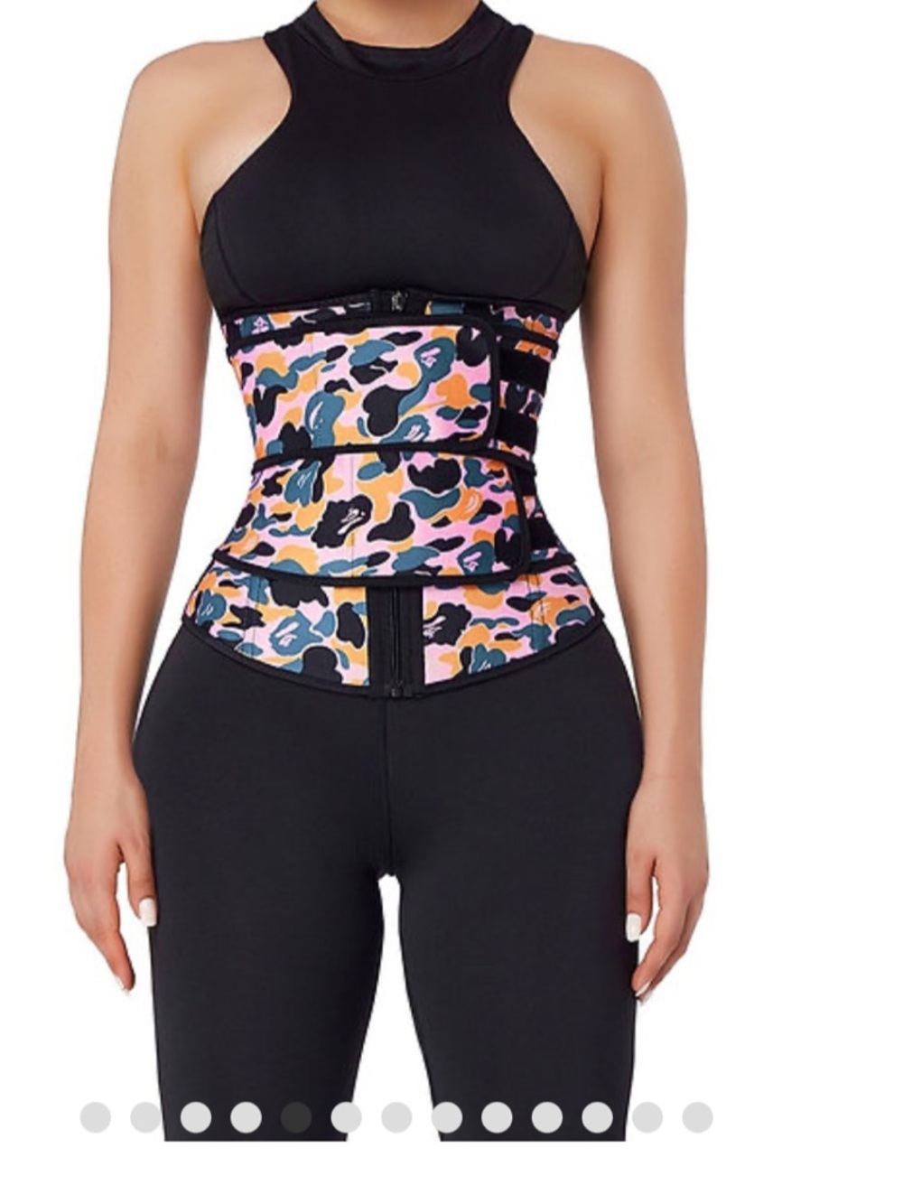 Pink Camo Waist Trainer Corset
